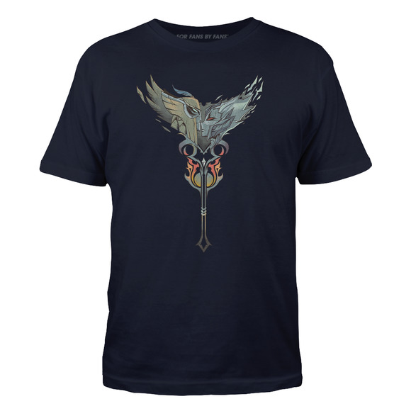 Dota 2 'Righteous Vengeance' Gaming Graphic T-Shirt in Black Size Small - Picture 1 of 7